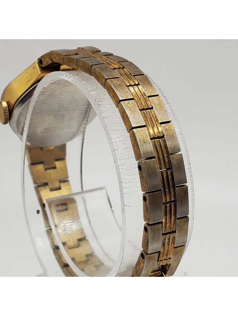 Vintage Timex Mechanical Watch Womens Running 23mm Gold Tone